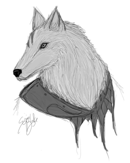 silvermoonmists: As promised earlier, a lovely bust of Arlinn Kord in wolf form.( @flavoracle taggin