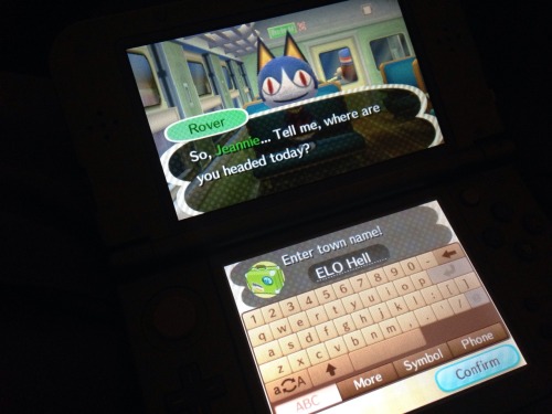 5-ish:  Animal Crossing is too real for me rn. Bye.