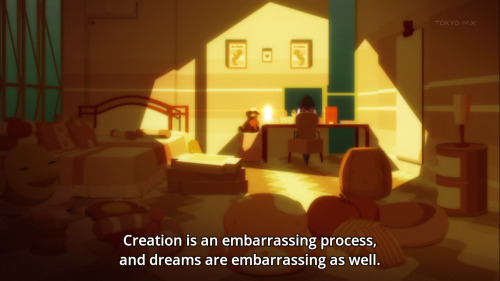 jellovert:  Based Kaiki giving advice to young artists.