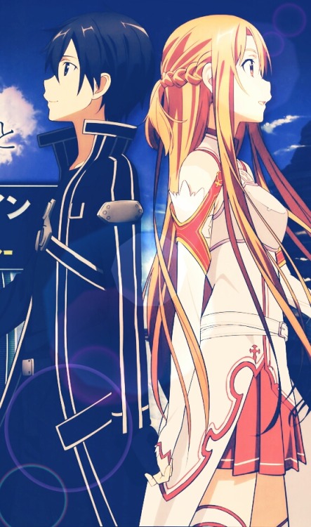 sword-world-online:  Endless favourite OTP Meme: (1/?) Asuna Yuuki and Kazuto Kirigaya (Kirito) “My life is yours Asuna. So I’ll live for your sake. Until the very end, let’s be together!” 