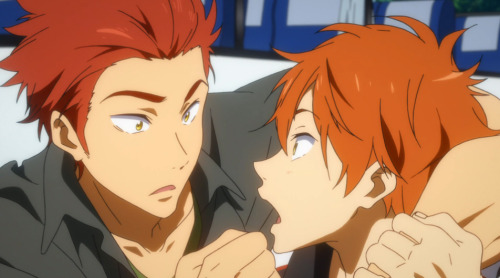 fuku-shuu:   Free! Eternal Summer Episode 6: The Sibling Rivalry Begins  I’ve been hoping for this moment since the beginning of the season! 