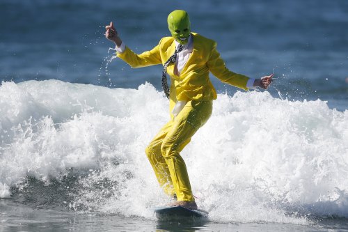 digg:  Annual surf/costume contest in Santa Monica, CA holy shit bob ross was so much radder than we remembered 