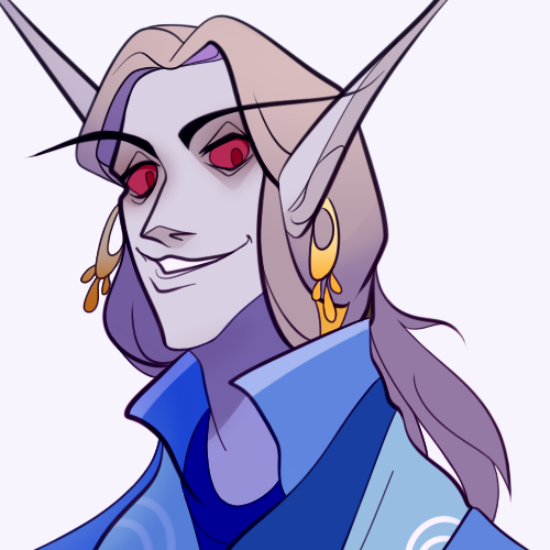 TES elves in the style of WoW@thalanor