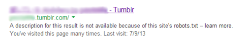 Tumblr (Yahoo) is censoring blogs.
