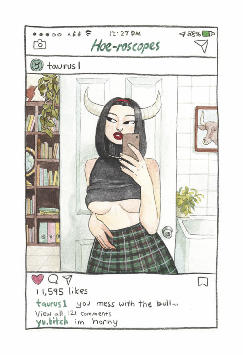 kwonshell:☼ Hoe-roscopes: The Signs as Insta-Thots ☽ the book! This series was really fun to make. I