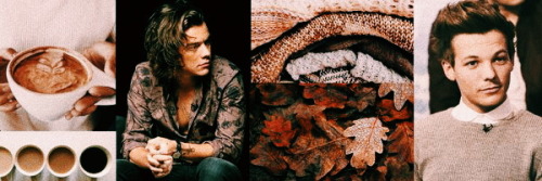 Louis Tomlinson + Harry Styles / Larry Stylinson 😻 © On Twitter @twoghrosts Or Like {headers Aren’t