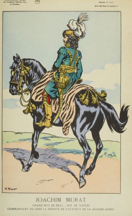 thequeensclock:valinaraii:Plates from Napoléon 1er et son Etat-Major, by V. Huen.Gallica@black-bruns