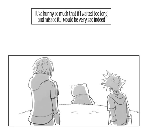 It’s ridiculous how delayed these are getting, but here’s another Soriku week comic, for Day 5 - Con