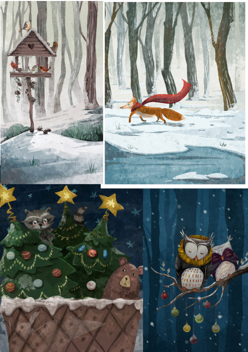 Looking for some Xmas Card Design?You can get some really cute designs as downloads from our Patreon