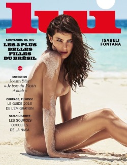 Famous-Nsfw-Tub:  Worlds-Sexiest-Women:  Isabeli Fontana – Lui Magazine Naked Photoshoot