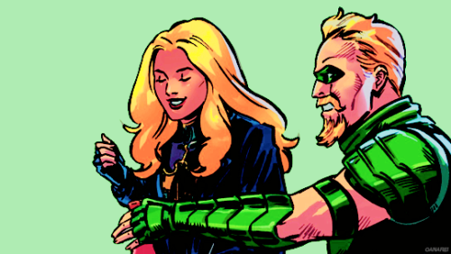 canariessource:Dinah Lance/Black Canary + Oliver Queen/Green Arrow    ↳ Nubia: Q