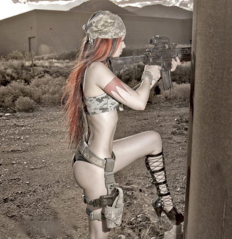 listsrantsanddrivel:  Girls with guns mix 7