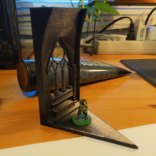 Back around April, I 3D modeled & printed parts with the plan that I’d make a little diorama of 