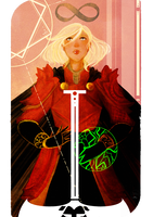 alexielapril:i love to draw tarot cards so…commission me^^