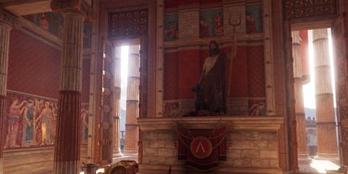 Hades shrine,reconstruction made by Ubisoft for the game Assassin’s Creed. 