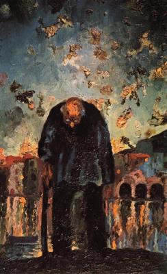 salvadordali-art:  Crepuscular Old Man, 1917-1918