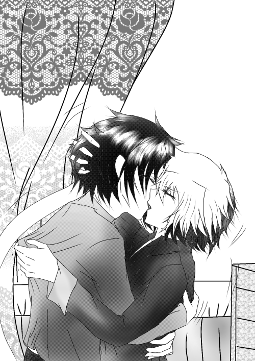 WHEW This Probably The First Time I Drew Kai And Rei Kissing Damn And It Took A LOT Of Effort And Time