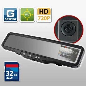 coolgadgetsgoneviral:  HD Rear View Mirror Camera Recorder Upgrade your rear view mirror to HD! See Full Description Here: