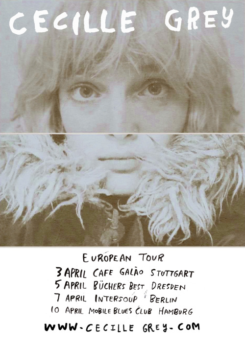 Just one week until the female half of Cecille Grey start their European tour!