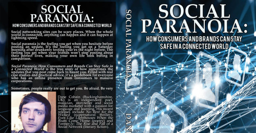 It’s launch day for Social Paranoia: How Consumers and Brands Can Stay Safe in a Connected World (non-fiction)! http://thndr.me/uTMnZ1