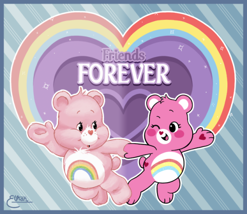 “Friends Forever”My first submission for the Care Bears Fan Forge hosted by For Fans By Fans. If you