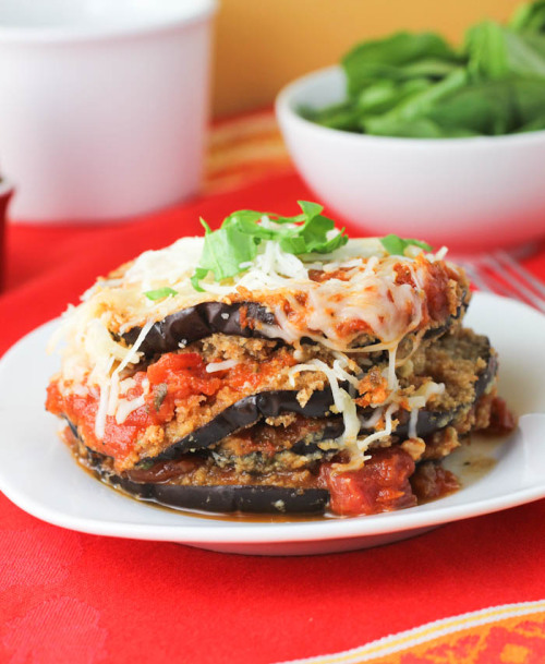 Baked eggplant italian recipe