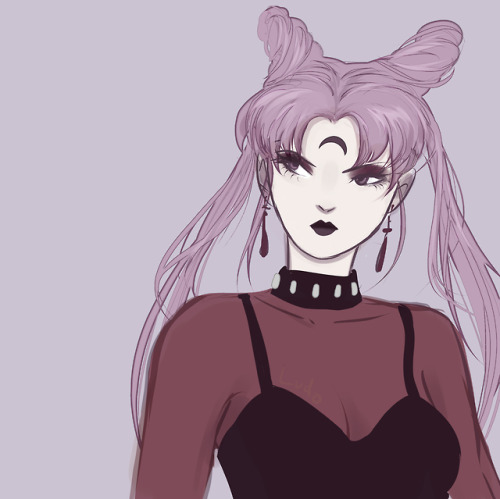 ludo-art:Goth gf