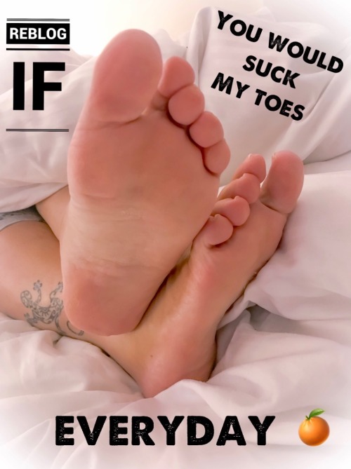 onlythebesttoesucker: alejandra-53-feet:This is how I like you to wake me up I would love to suck th