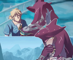 my-court-of-miracles: BELIEVE IN SIDON WHO BELIEVES IN LINK WHO BELIEVES IN SIDON WHO BELIEVES IN– screams i love sidon’s lil cat-like snoot 