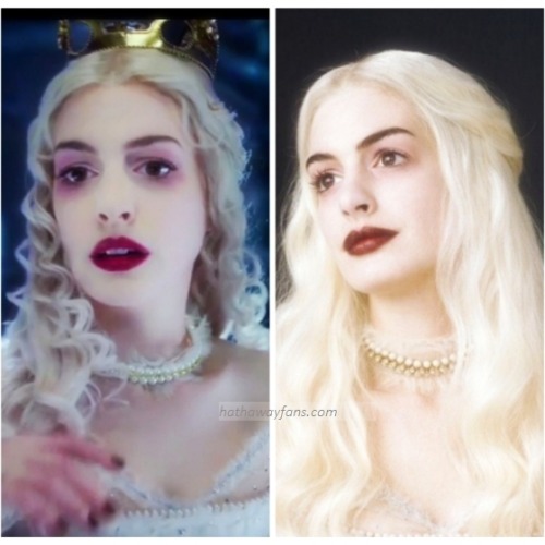 hathawayfans:  Anne Hathaway as the White Queen in Alice Through the Looking Glass (May 27, 2016) an