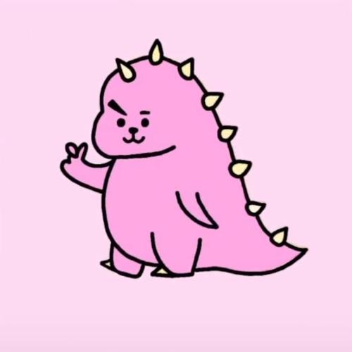 Dino BT21 And Dino ARMY. Honestly, This Picture Is So Cute