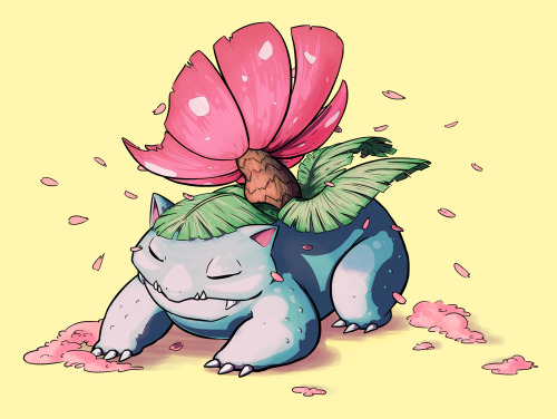 And that’s one evolutionary line down.  It’s been a good response so far.  Thank you. <3Bulbasaur