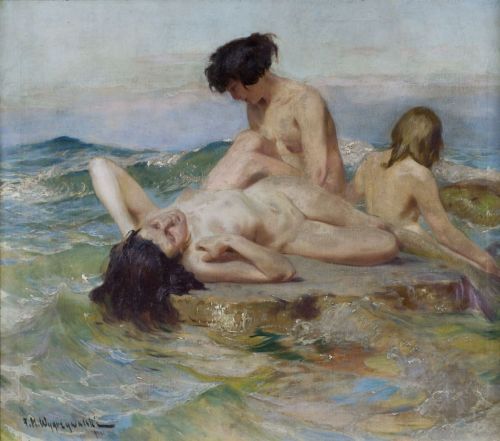 fleurdulys: Mermaids - Feliks Michal Wygrzywalski 1924