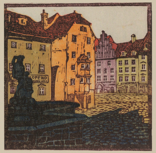 geritsel:Carl Thielmann and Walther Klemm - a mixed bag of Prague woodcuts