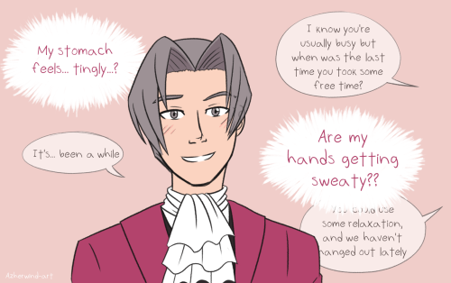 azherwind-art:Edgeworth is very ill y’all