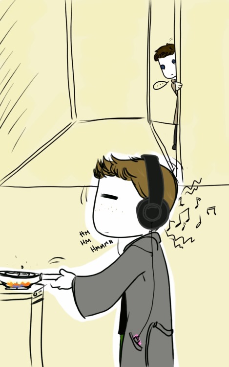 castihalo:  “What the fuck Sammy, what are you– SAMMY GIVE IT BACK TO ME RIGHT NOW OR I SWEAR-” “What’s the matter, Dean? Don’t you have Your Guardian Angel to keep your things safe for you?” 