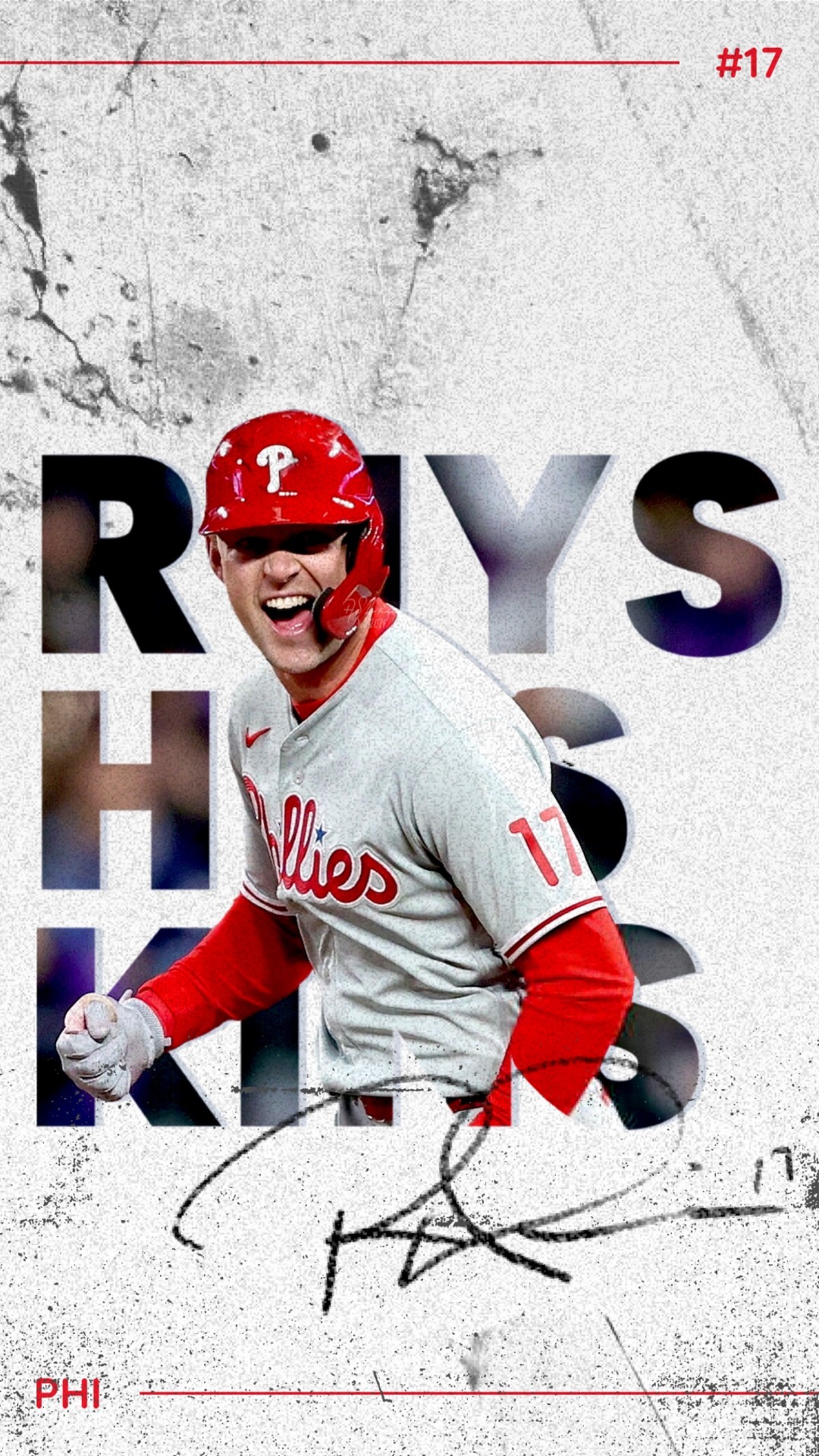 Where Hockey Meets Art — wallpapers • rhys hoskins + holographic  Requested