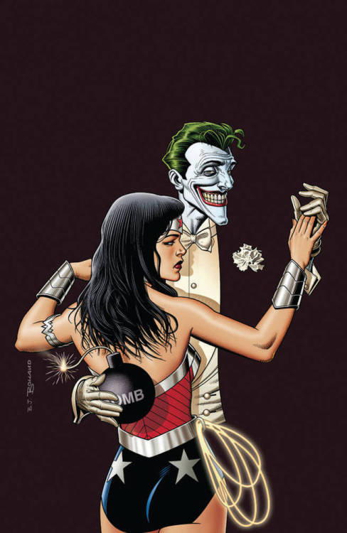 gothamart:Joker/Wonder Woman by Brian Bolland