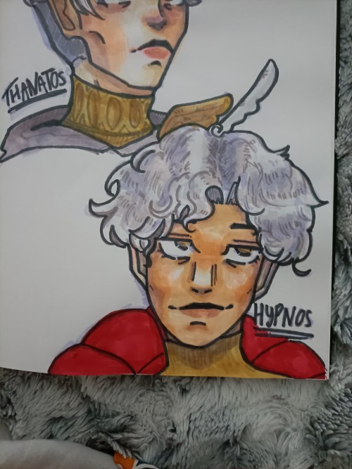 Thanatos And Hypnos