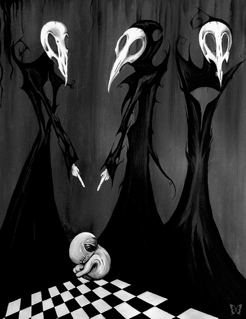 whitesoulblackheart:  Shadow watcher by Eric Saylor “The immature conscience