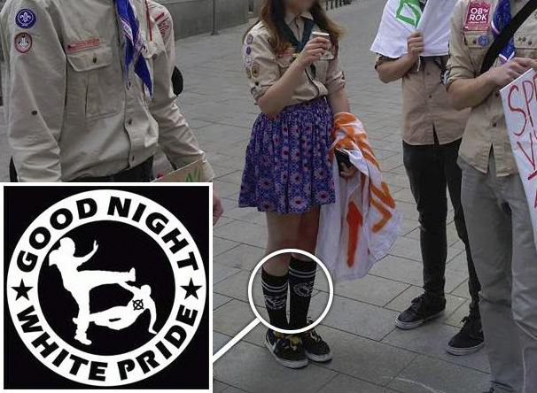 antifascistaction: nevver: Girl Scouts of the Czech Republic Girl scouts vs neo-nazis
