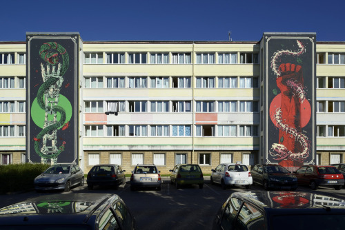 Colaboración  con Smithe , dentro del Bien Urbain Festibal en Besançon Francia 20