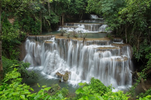 sapphire1707:  Waterfall in the forest | by dq0tloygcw