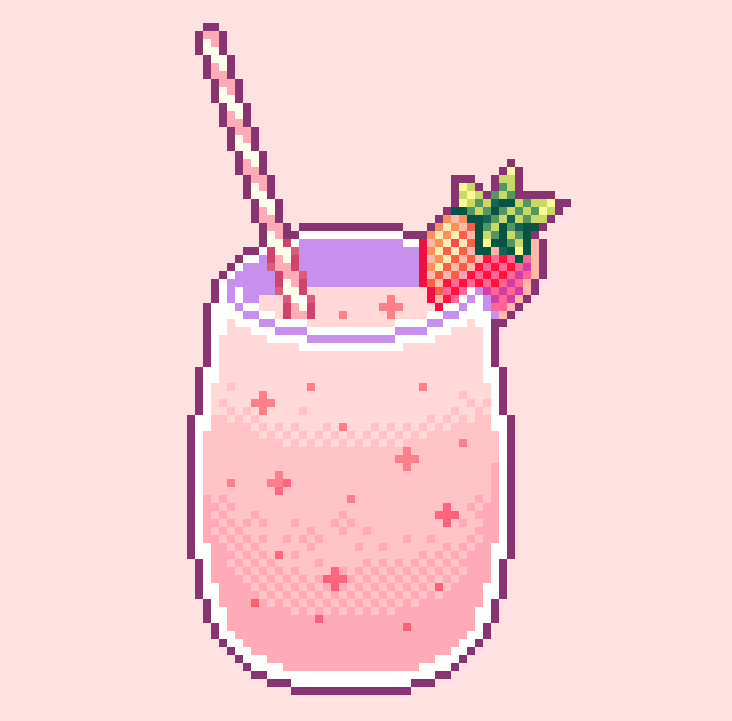 silkapxl:my strawberry milk evolution!