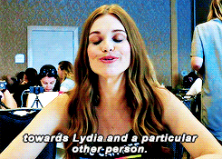 stiles-lydia:What’s going on with Stiles and Lydia? Everybody wants to know about stydia.