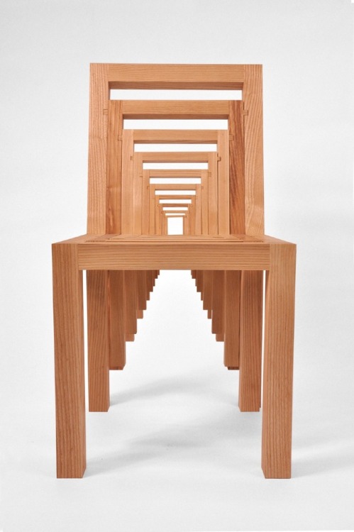 Inception Chair Vivian ChiuFrom the designer: “Taking the chair archetype and placing within it chai