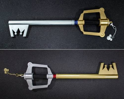 Kingdom Hearts - Kingdom Key/Kingdom Key DNot so long ago, I made these 2 keyblades as a commission.