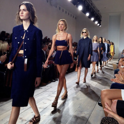 azzarax:  candices-swanepoel:  NYFW | Michael Kors Spring 2015  could’ve done better in my opinion… 