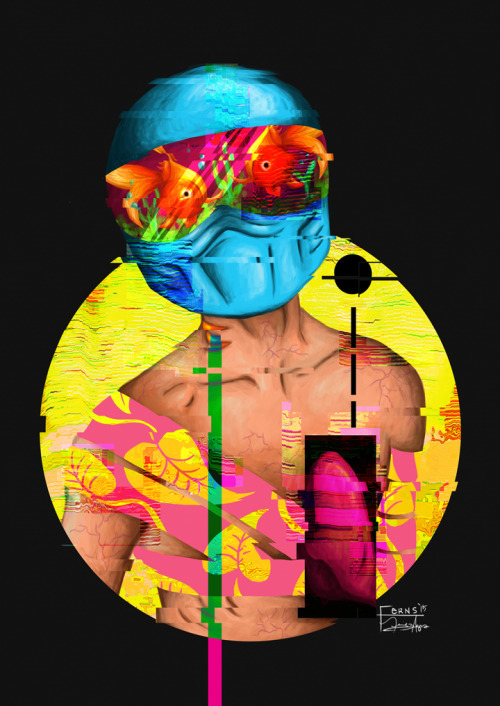 to non·ex·is·tence illustration seriesbehance: www.behance.net/fernsa