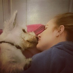 roseellendix:  She always knows when Rosie needs kisses &lt;3